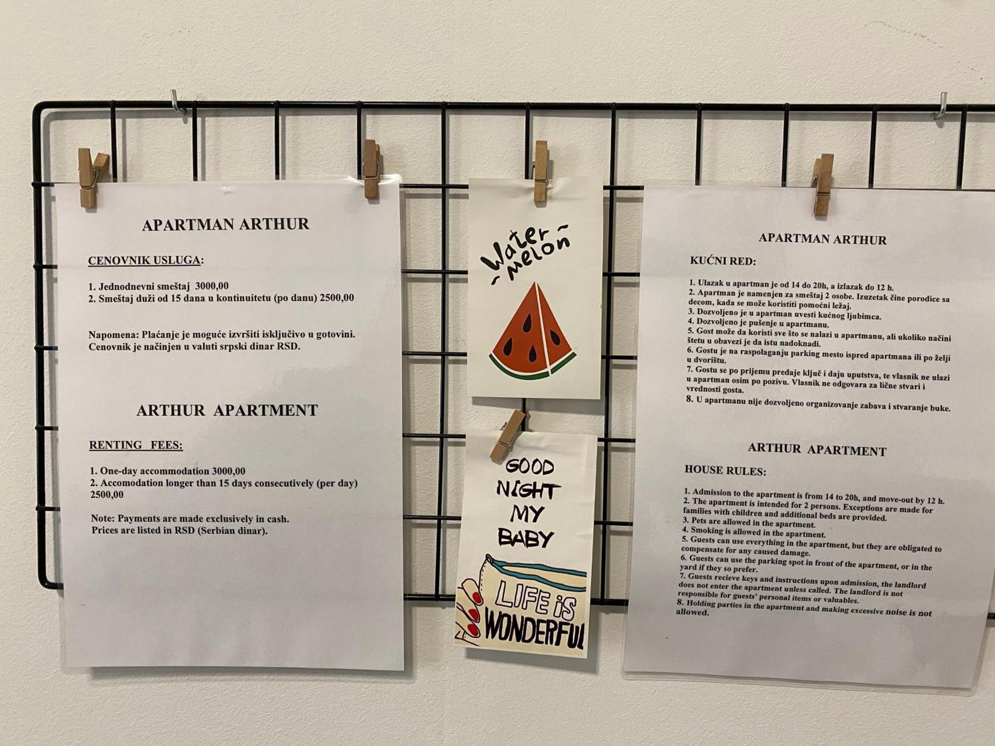 Kikinda Apartman Arthur מראה חיצוני תמונה